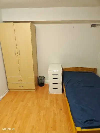 Fully furnished and renovated room available. Includes bed, closet, desk, and chair. Internet is pro...