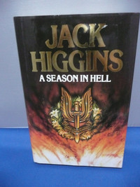 FICTION BOOKS - Jack Higgins - A season in hell (hardcover) - 3