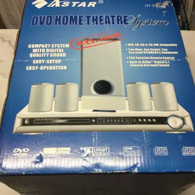 Astar HT-3300A DVD Home Theatre System - New in Box, View more