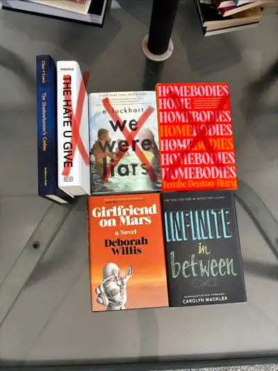 Hardcover books - $2 each, View more