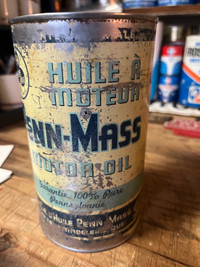 Rare Penn mass oil can