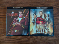 Shazam 1 and 2 4K Blu-Rays