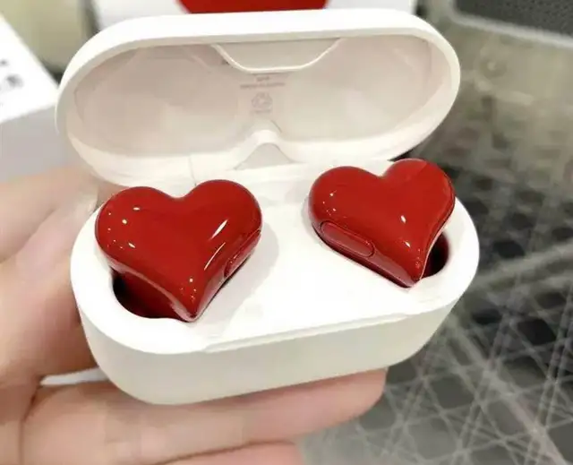 *New *Wireless Earbuds Bluetooth Headphones Heart Shaped in Headphones in Medicine Hat - Image 4
