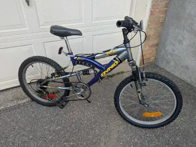 Full suspension bike 20" 6 gears, View more