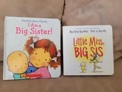 Big sister preparation books / baby announcement, View more