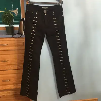 Have ladies motorcycle riding pants for sale. Two pairs, one black second pair kind blue/grey. Both...