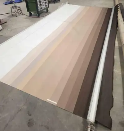 Brand new never been used , bit of dust on it . 18ft power electric awning. Fabric. Includes awning...