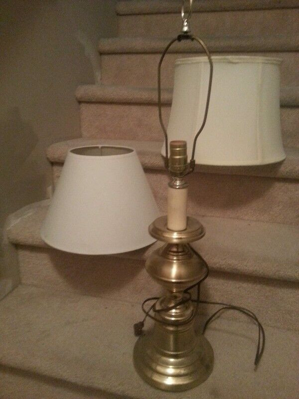 table lamp / lamp shades Indoor Lighting & Fans Calgary Kijiji