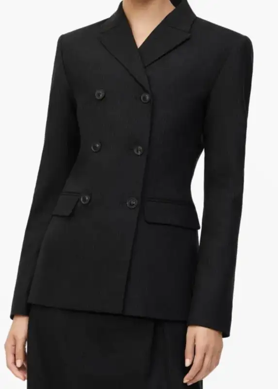 Zara wool blazer coat jacket manteau veston dress robe aritzia in Clothing in City of Montréal - Image 3