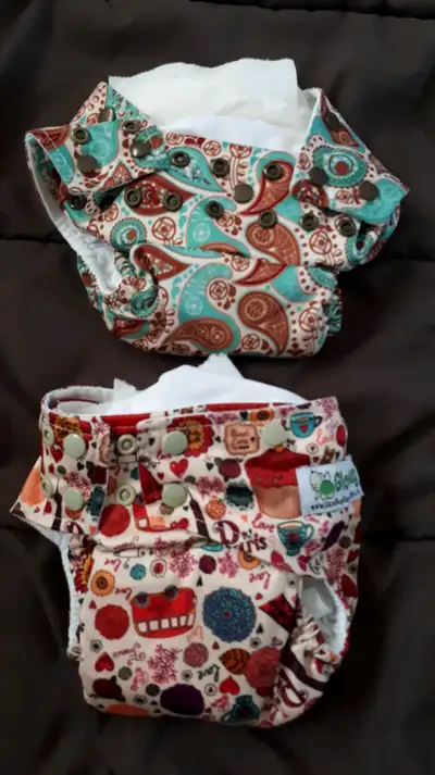 Various brand cloth diapers, View more