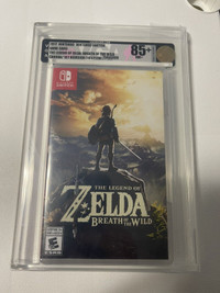 *Sold* VGA85+ Graded Zelda Game. BOTW/Switch