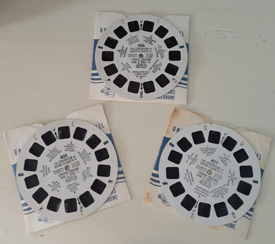 Vintage View-Master Sawyer Reel Pack The Coronation of Queen Elizabeth II - includes 3 reels: #405,...