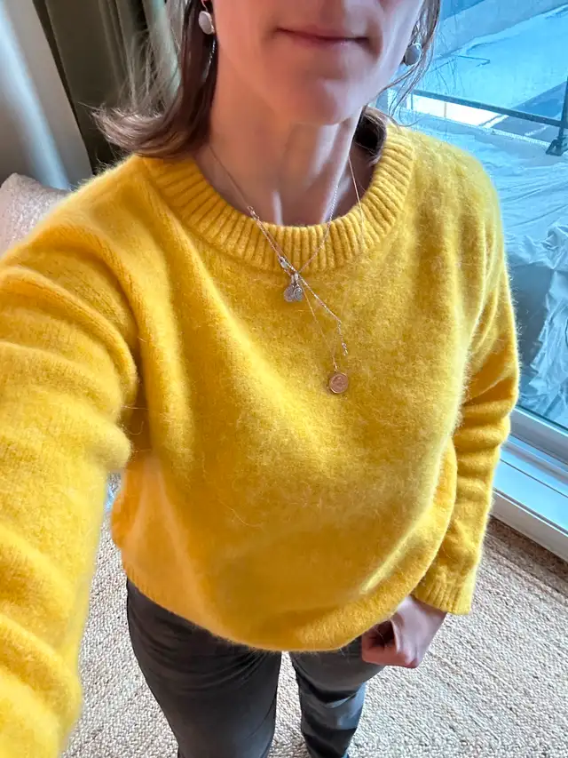 Pull amiel en baby alpaca de Sezane (marque de Paris) en Small in Women's - Tops & Outerwear in City of Montréal - Image 2