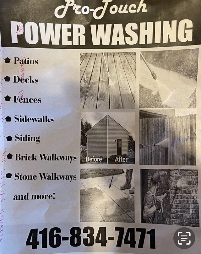 Total Powerwash, resanding and sealing - City of Toronto in Cleaners & Cleaning in City of Toronto