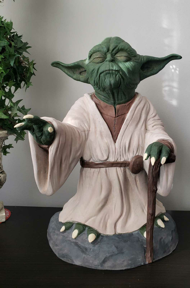 Star Wars Yoda Statute  in Hobbies & Crafts in City of Toronto - Image 3