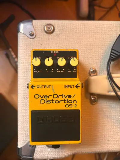 Boss Overdrive / Distortion OS-2 Guitar Pedal, View more