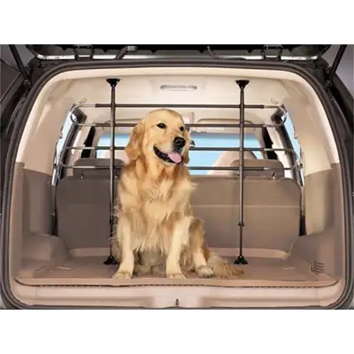 Pet barrier keeps pets secure in your mini-van or SUV universal, View more