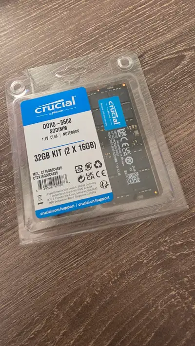 RAM is exactly the one from the 2nd photo from Amazon if you want to search it. I had it installed i...