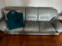 Leather Sofa and Love Seat