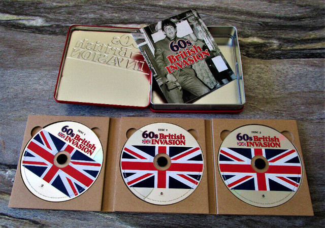 Coffret de 3 CD musique Brithish invasion 60s dans CD, DVD et Blu-ray  à Longueuil/Rive Sud - Image 3