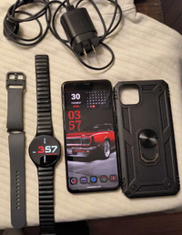 Pixel 4xl 64g and Samsung watch 5 44 mm Bluetooth great deal