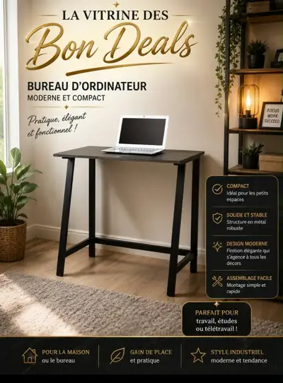 bureau ordinateur , View more