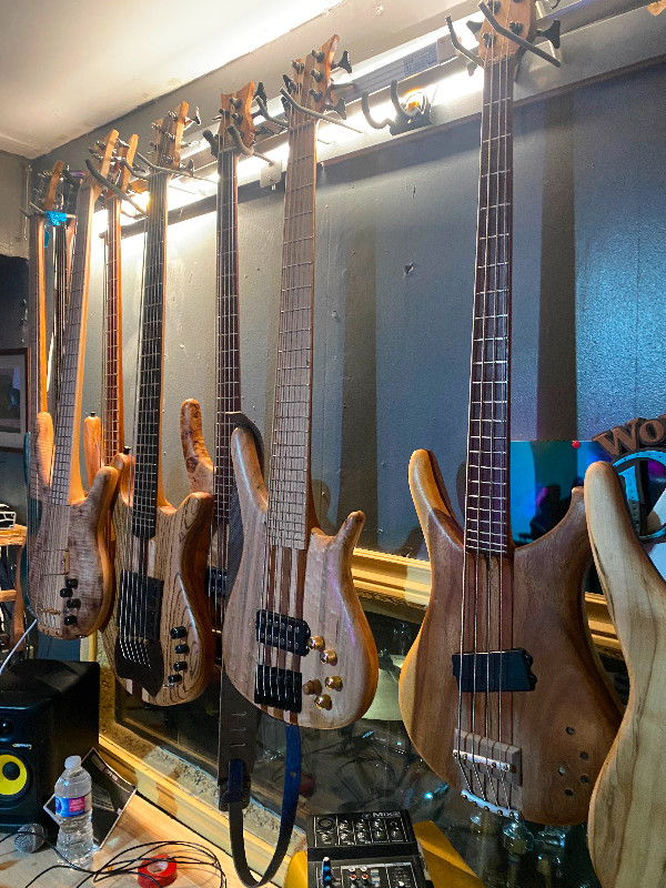 Custom built bass guitar for sale dans Guitares  à Région de Mississauga/Peel