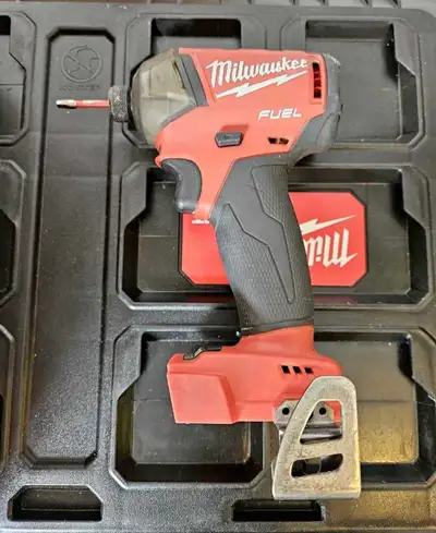 Milwaukee M18 Fuel 1/4" Hex Surge Hydraulic impact driver, View more