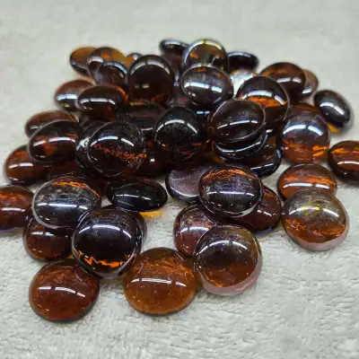 Stanbroil Brand Reflective Fire Glass - 20 pounds (2 x 10 lb bags) - Reflective Amber Colour - 1/2 i...