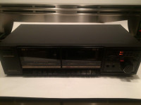 1987 Hitachi D-W220 Tape Deck Parts or Restore
