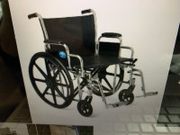 Medline Excel Extra Wide Bariatric Wheelchair 24"Wide 500lb NEW