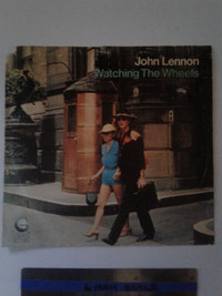 JOHN LENNON, WATCHING THE WHEELS, 45 RPM
