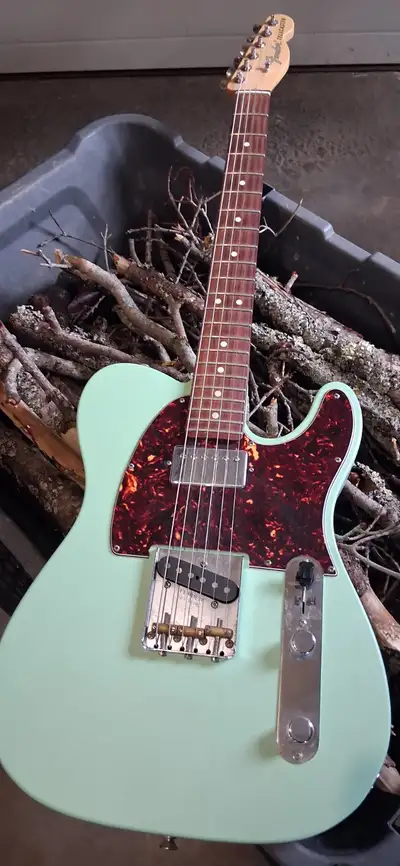 2018 USA Fender Performer Telecaster Hum, in Satin Surf Green, View more