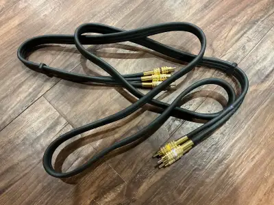 Câble d'interconnexion audio RCA/RCA audio interconnect cable, View more