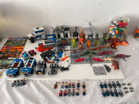 LEGO, LEGOS, JURASSIC, PARK, WORLD, DINOSAURS, RAPTOR, FIGURES,