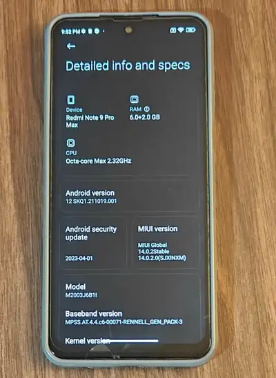 Redmi Note 9 Pro Max, View more