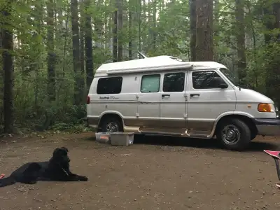 2003 170 Roadtrek Van in good condition. Low mileage at 124,731. 3 way fridge, 2 gas burners, propan...