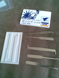 Lock Pick Tool serrurier outils MINI kit set Portable .