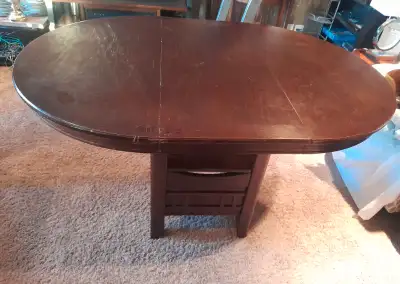 Oval Wooden Table, View more