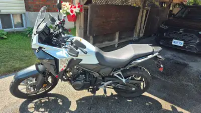Experience the versatility of this well-maintained 2024 Honda NX500, which has been gently enjoyed f...