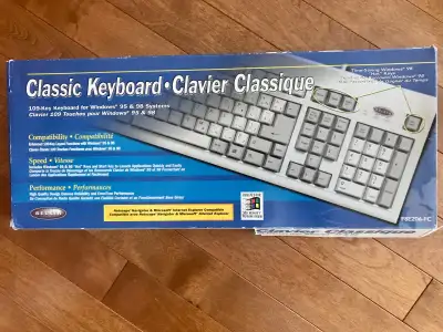 Belkin Classic Keyboard, 109 keys, View more
