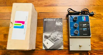 [MUTRON] Mutron III Envelope Filter/Auto Wah Pedal [ULTRA-RARE] Immerse yourself in the rich legacy...