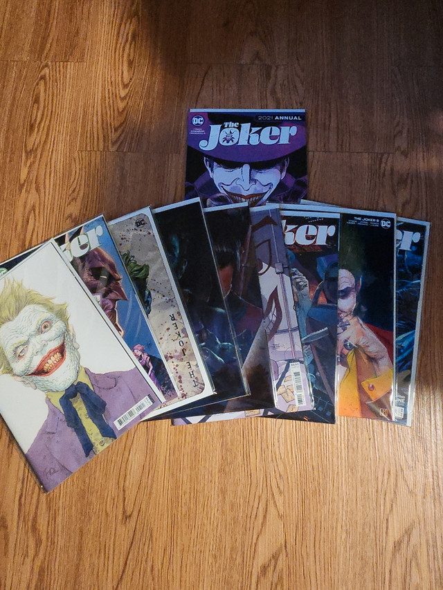 The Joker 2022 #1-9 & Annual 2021 in Comics & Graphic Novels in Cambridge