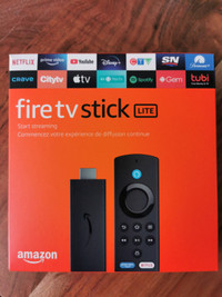 BRAND NEW Fire TV Stick Lite with Alexa Voice Remote Lite HD