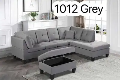 Grey Sectional, View more