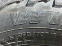 LT295/70R18 tires (4)