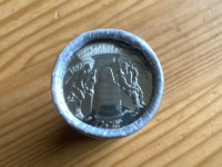 CANADA MINT 125th ANNIVERSARY OF THE STANLEY CUP ROLL- 40 COINS