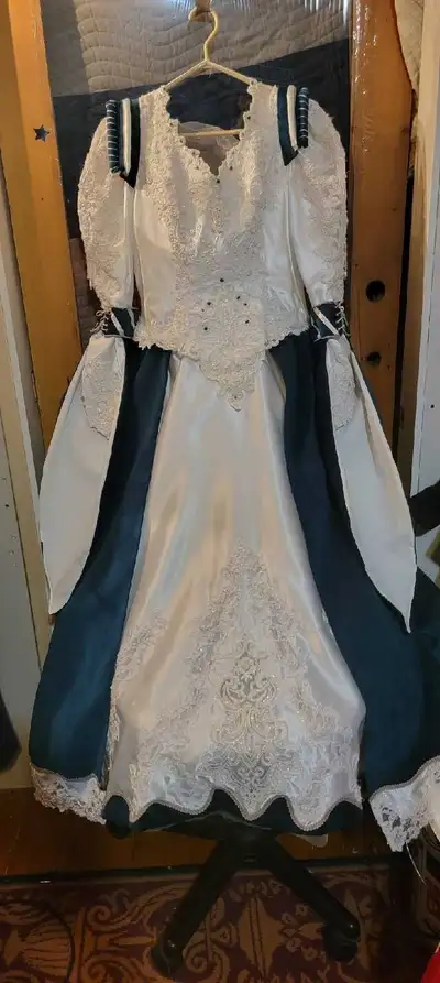 Medieval inspired Wedding dress, View more