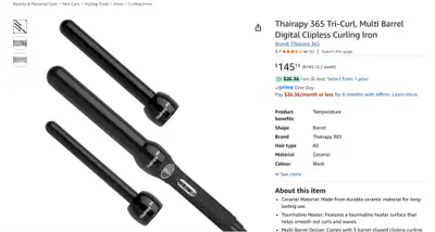 THAIRAPY 365 TRI-CURL, View more