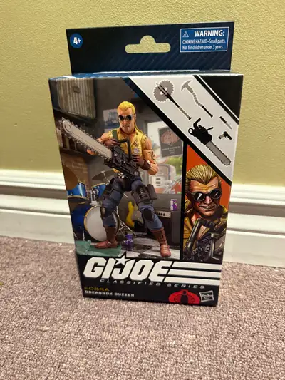 Mint in box G.I. Joe Classified action figures. As shown: Bazooka #62 - $40 Lt. Falcon #64 - $40 Buz...